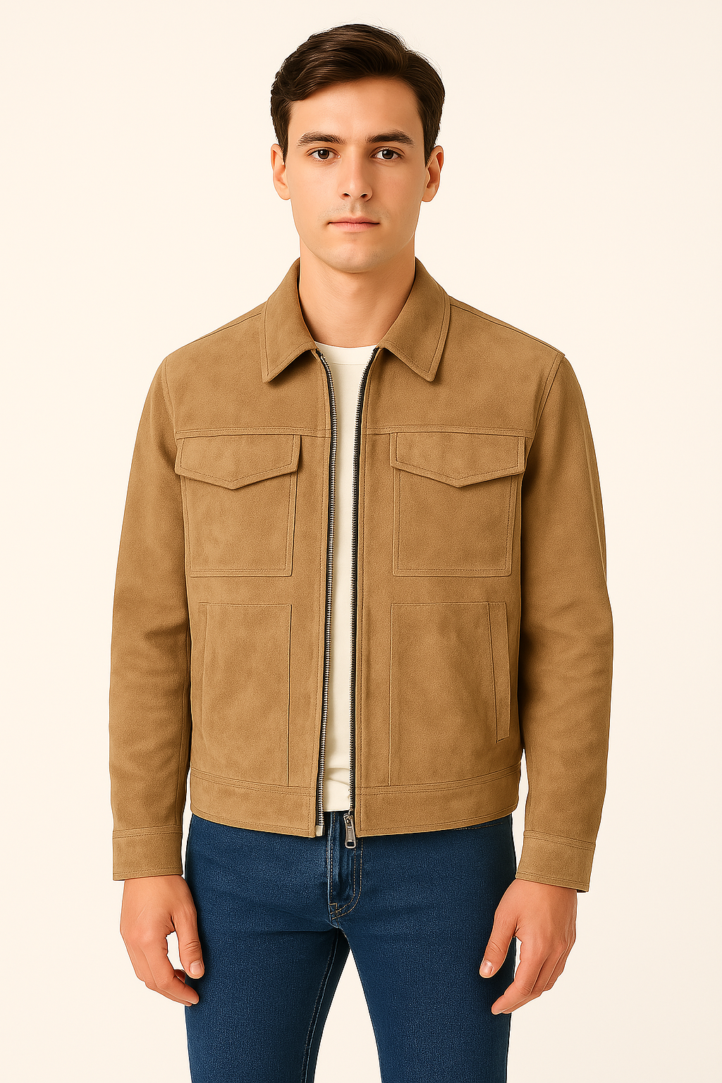 THEKAZDAN SUEDE JACKET