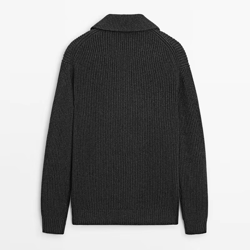 THEKAZDAN ZIP SWEATER